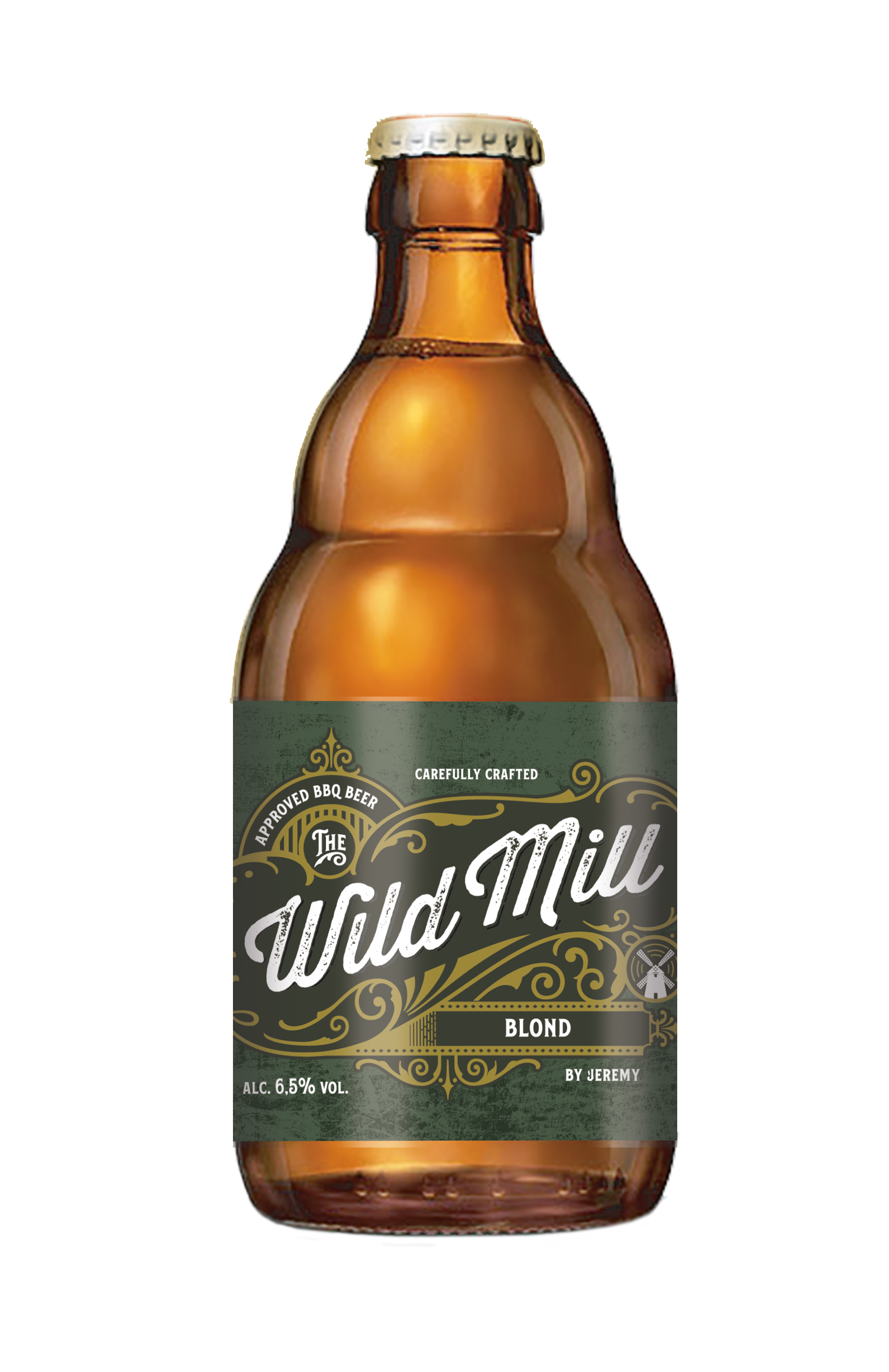 WILD MILL BBQ Bier by Jeremy BLOND 6,5%  33cl