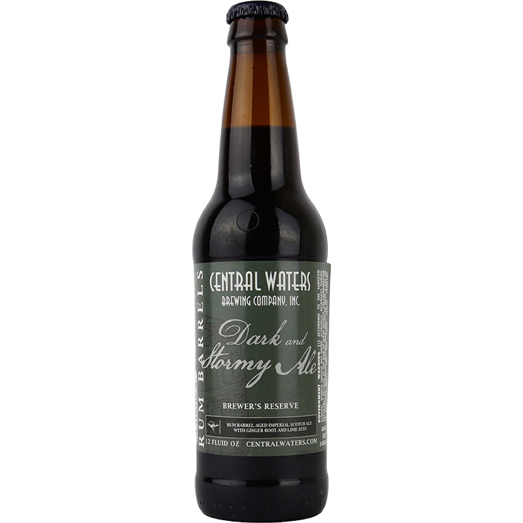 Central Waters DARK AND STORMY ALE Rum BA Imp Scotch Ale 35,5cl