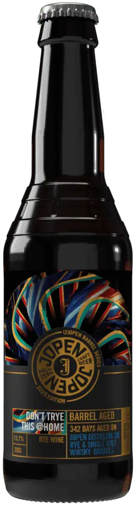Jopen DON'T RYE THIS AT HOME RYE SINGLE MALT WHISKY BARRELS 13,7% Rye Wine 33cl