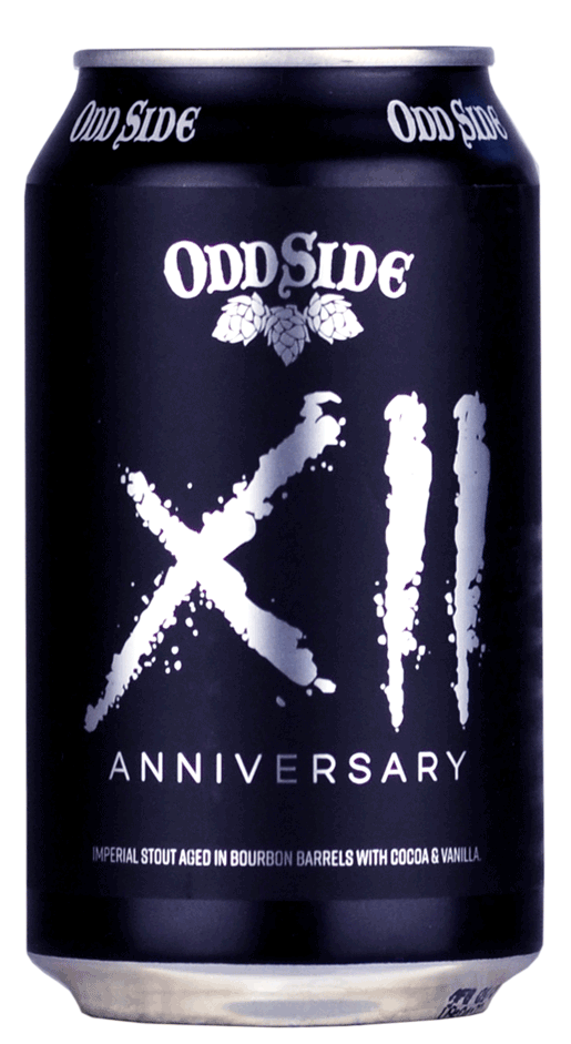Odd Side Ales XII ANNIVERSARY 16,9% BBA Imperial Stout 35,5cl Can