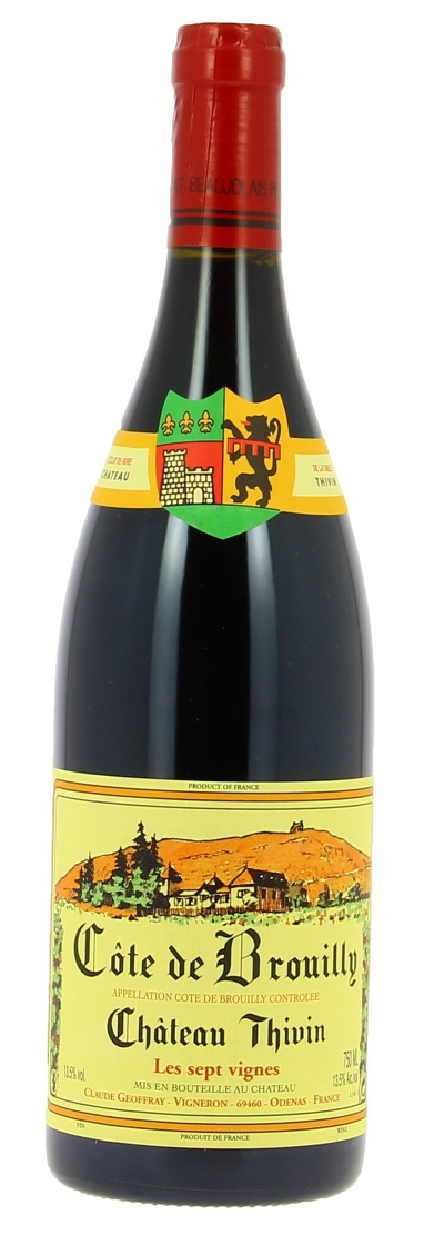 CHATEAU THIVIN Cote de Brouilly Frankrijk