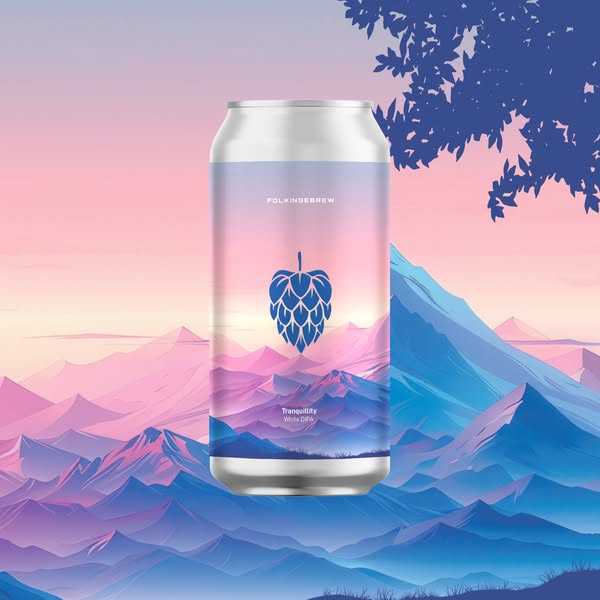 Folkingebrew TRANQUILITY 8,3% White DIPA 44cl can