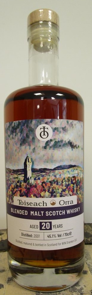 Toiseach Orra Blended Malt Scotch Whisky 2001 20YO 45,1% Sherry Butt 70cl