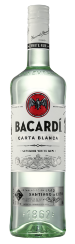 BACARDI Carta Blanca Rum 37.5% 70CL
