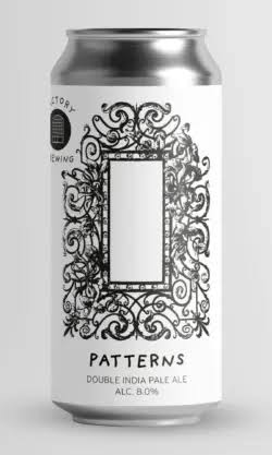 Factory Brewing PATTERNS 8% DIPA 44cl Can