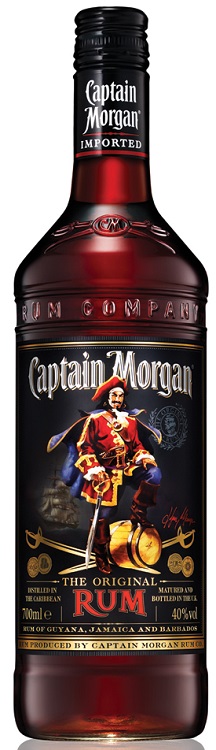 CAPTAIN MORGAN Black 40% Liter 100cl