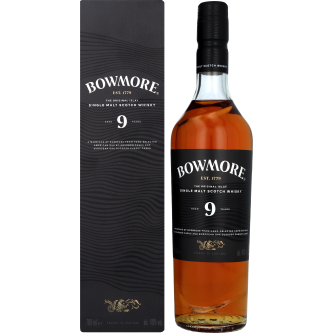 BOWMORE Whisky 9YO 40% Islay Single Malt Whisky 70cl