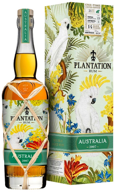 PLANTATION RUM Vintage Collection Australia 2007 14YO 49,3% 70cl