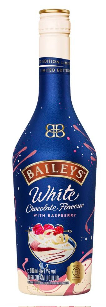 Bailey's WHITE CHOCOLATE with raspberry 17% Limited Edition 50cl