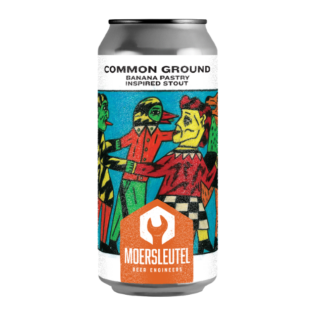 Moersleutel COMMON GROUND 12% Banana Pastry Inspired Stout 44cl Can