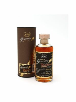 ZUIDAM Oude Genever 12YO in koker Olorosso Sherry 38% 20cl
